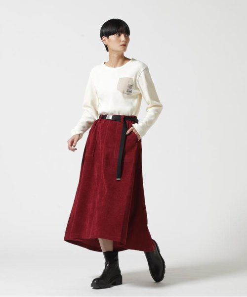 AVIREX(AVIREX)/CORDUROY NARROW RIBS SKIRT/ コーデュロイ ナローリブスカート/img12