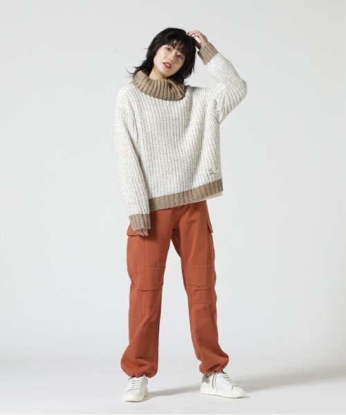 AVIREX(AVIREX)/TURTLE MELANGE KNIT TOPS/ タートルメランジニットトップス/img09