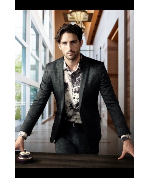 HIGH STREET∴レザーメッシュベルト 