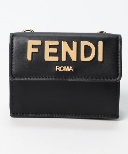 FENDI(フェンディ)/【FENDI】フェンディ コンパクト財布 FENDI チェーン付き 8M0481 AKK2 F0KUR /img03