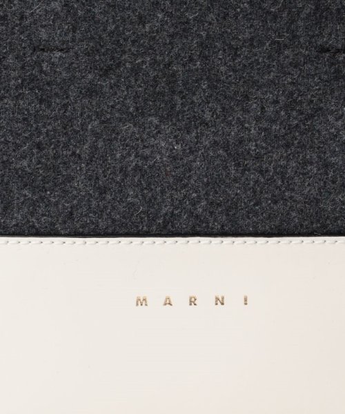 MARNI(マルニ)/【MARNI】マルニ ミニ フェルト＆レザー ショッピングバッグ SHMP0039Q0P5070 ZO281/img04