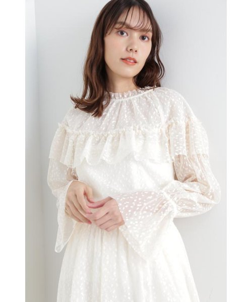 JILL STUART(ジル スチュアート)/ケリードットチュールブラウス/img12