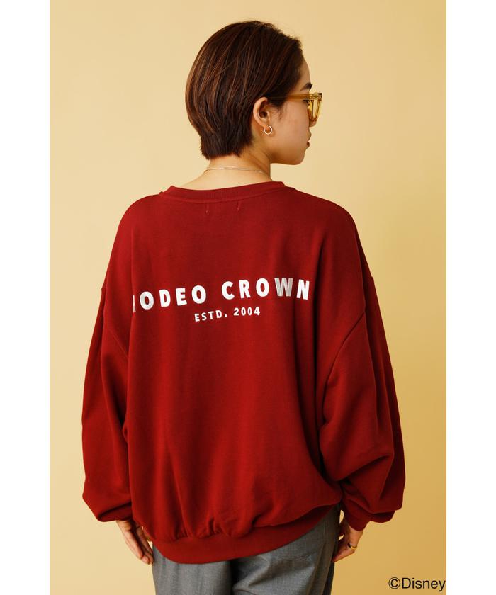 RODEO CROWNS ロデオクラウンズ ビッグシルエット トレーナー ロゴ