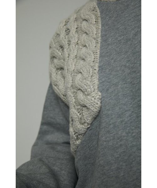 HeRIN.CYE(ヘリンドットサイ)/French terry knit tops/img06