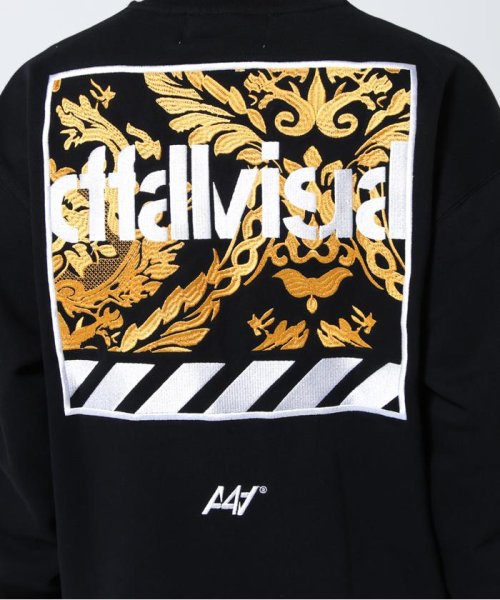 B'2nd(ビーセカンド)/A4A(エーフォーエー)DAMASUKU CREW NECK SWEAT クルーネックスウェット/img07