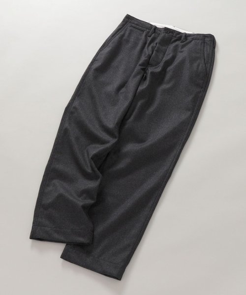SHIPS STANDARD: ウール サキソニー M－41 チノパンツ STANDARD ウール サキソニー 品番