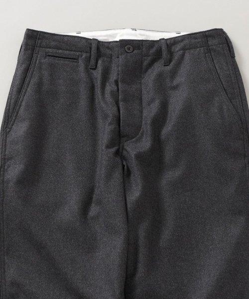SHIPS STANDARD: ウール サキソニー M－41 チノパンツ STANDARD ウール サキソニー 品番
