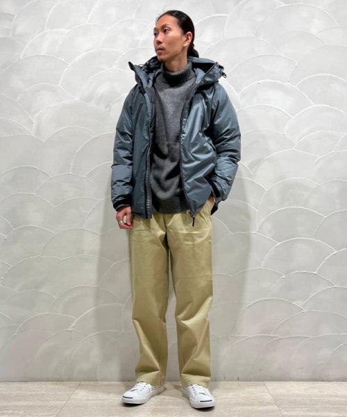 『別注』NANGA×UR　AURORA 3layer downblouson 素材の特性上