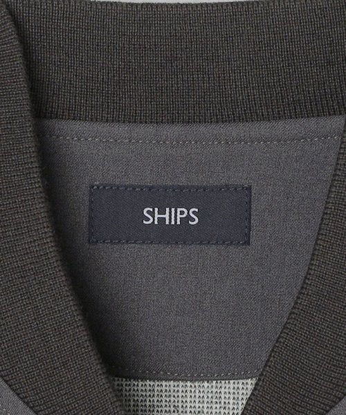 SHIPS MEN(シップス　メン)/SHIPS: ダウンファブリック ストレッチ ジップ ブルゾン (セットアップ対応)/img36