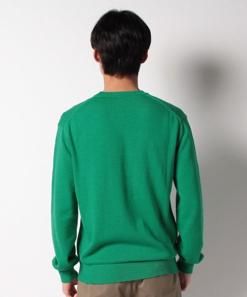 BENETTON (mens)(ベネトン（メンズ）)/フロントロゴクルーネックコットンニット・セーター/img25