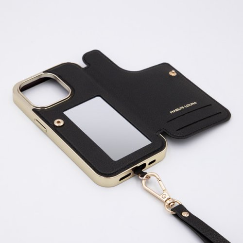 MAELYS LOUNA(マエリスルーナ)/【iPhone14/13 ケース】Cross Body Case Duo (black)/img02