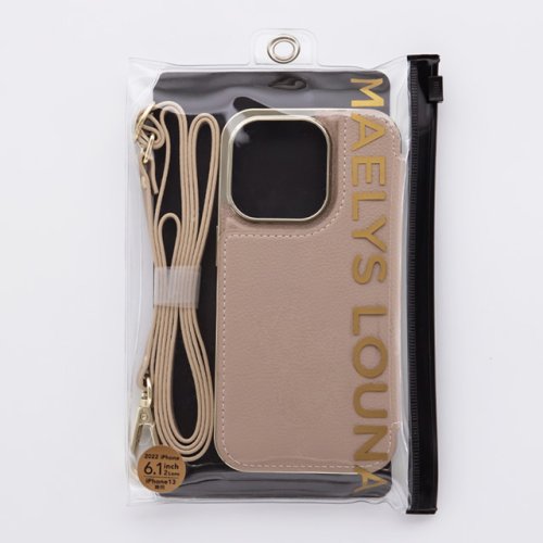 MAELYS LOUNA(マエリスルーナ)/【iPhone14/13 ケース】Cross Body Case Duo (beige)/img03