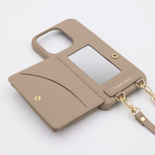 MAELYS LOUNA(マエリスルーナ)/【iPhone14/13 ケース】Clutch Ring Case (beige)/img02