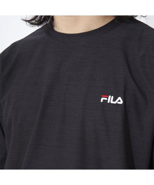 fila(men)(フィラ（メンズ）)/【ラン】吸水速乾 ストレッチ クルーネックロングTシャツ メンズ/img04