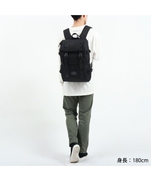 MAKAVELIC(マキャベリック)/マキャベリック リュック MAKAVELIC DOUBLE BELT ZONE MIX DAYPACK BLACK EDITION 3122－10106/img02