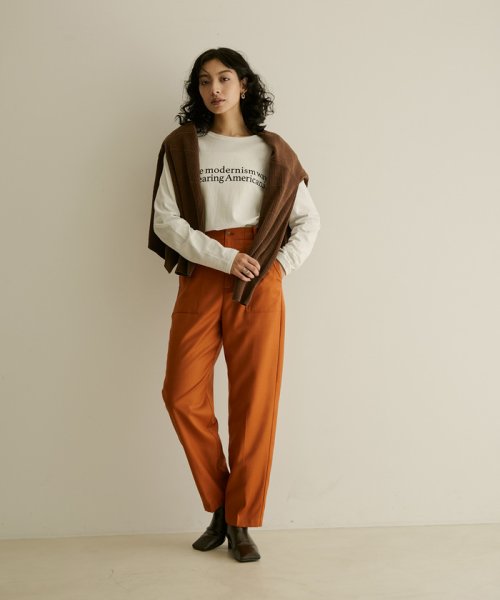 Vネックリブカーディガン－CreamyCotton /クリーミーコットン－ Creamy Cotton クリーミーコットン ■モデル身長 着用サイズ サイズ感 素材感 着心地