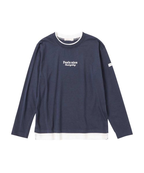 MAC HOUSE(kid's)(マックハウス（キッズ）)/ORGABITS オーガビッツ フェイクレイヤードロングスリーブTシャツ PMHOB22F06K/img14