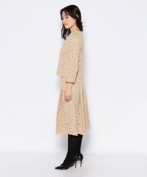 【セレモニー】レースブラウススーツ 