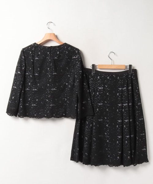 【セレモニー】レースブラウススーツ 