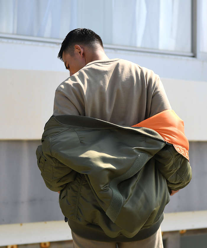 5/】バックスラッシュMA－1ジャケット 【5/】バックスラッシュMA－1