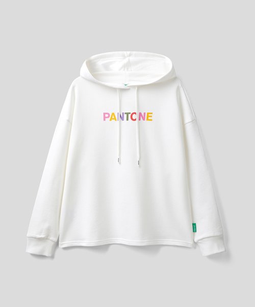 BENETTON (women)(ベネトン（レディース）)/【セットアップ対応商品】プリントスウェットフードパーカー/img04