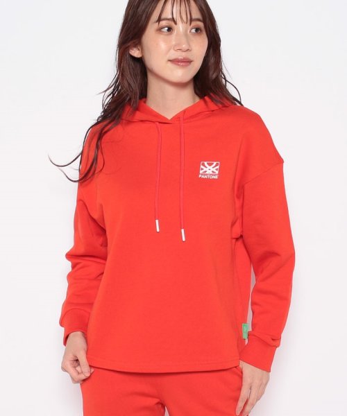 BENETTON (women)(ベネトン（レディース）)/【セットアップ対応商品】プリントスウェットフードパーカー/img19