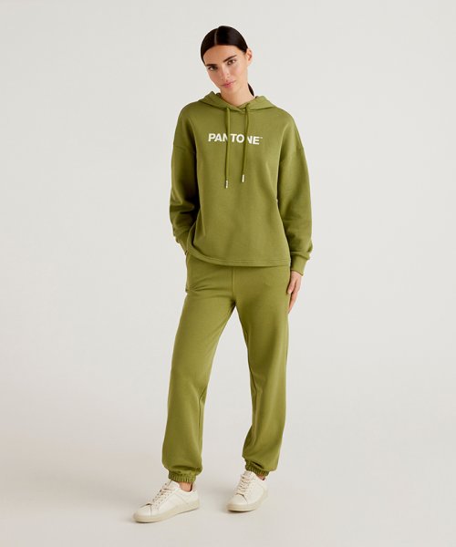 BENETTON (women)(ベネトン（レディース）)/【セットアップ対応商品】プリントスウェットフードパーカー/img27