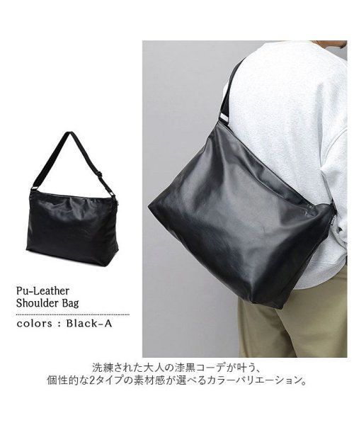 BACKYARD FAMILY(バックヤードファミリー)/REGiSTA WATER REPELLENT & PU－LEATHER Shoulder Bag/img03