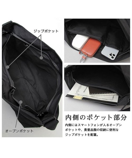 BACKYARD FAMILY(バックヤードファミリー)/REGiSTA WATER REPELLENT & PU－LEATHER Shoulder Bag/img06