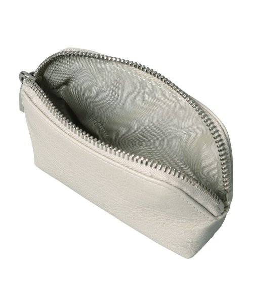 【アクセサリー】ポーチ レザー コンパクト 本革 