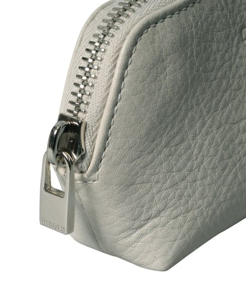 【アクセサリー】ポーチ レザー コンパクト 本革 