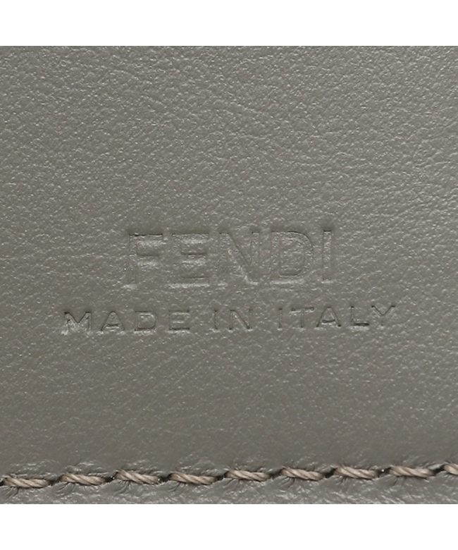 セール】フェンディ 二つ折り財布 グレー メンズ FENDI 7M0303 AJF8