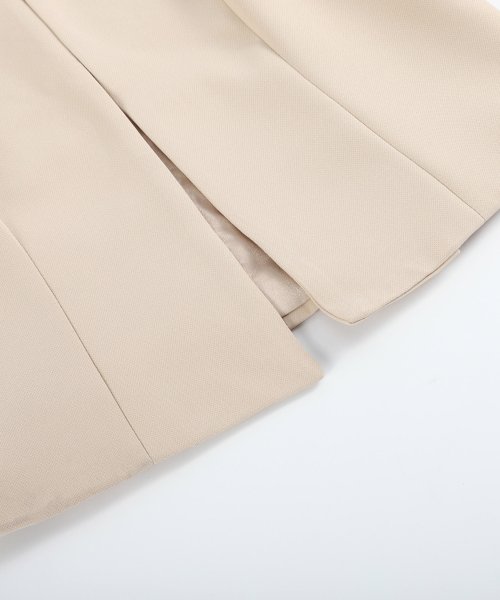 DRESS+(ドレス プラス)/ボレロ ショートジャケット ノーカーラー フレア袖/img19