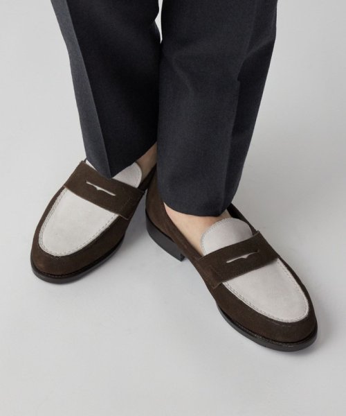 【SHIPS別注】Lo spago: コンビネーション ローファー Lo spago 製法 GOODYEAR+BOGLONESE