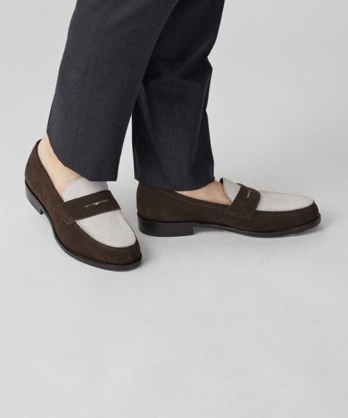 【SHIPS別注】Lo spago: コンビネーション ローファー Lo spago 製法 GOODYEAR+BOGLONESE