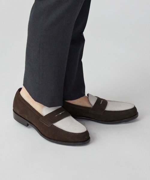 【SHIPS別注】Lo spago: コンビネーション ローファー Lo spago 製法 GOODYEAR+BOGLONESE