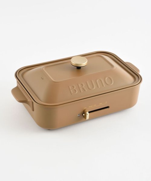 BRUNO(ブルーノ)/コンパクトホットプレート スチーマー＆セラミックコート鍋セット レシピ 付き/img02