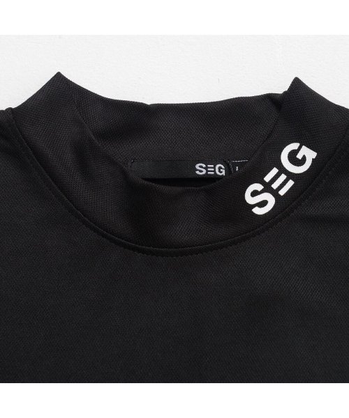 SB Select(エスビーセレクト)/SHI－JYOMAN GOLF アームロゴモックネックロンTEE 長袖Tシャツ/img05