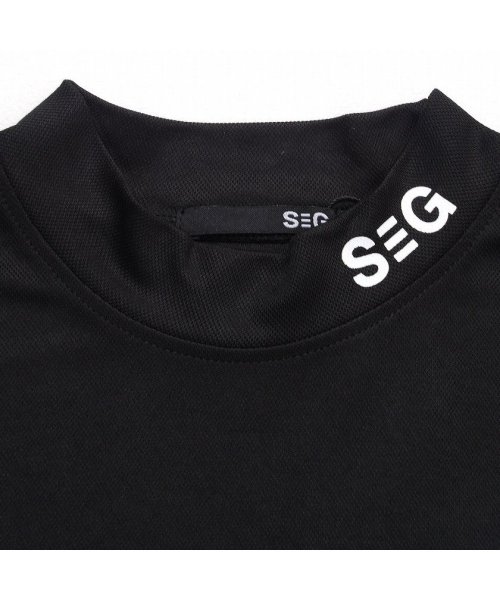 SB Select(エスビーセレクト)/SHI－JYOMAN GOLF フロントロゴモックネックロンTEE 長袖Tシャツ/img06