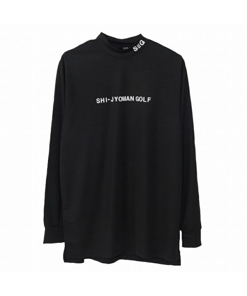 SB Select(エスビーセレクト)/SHI－JYOMAN GOLF フロントロゴモックネックロンTEE 長袖Tシャツ/img12