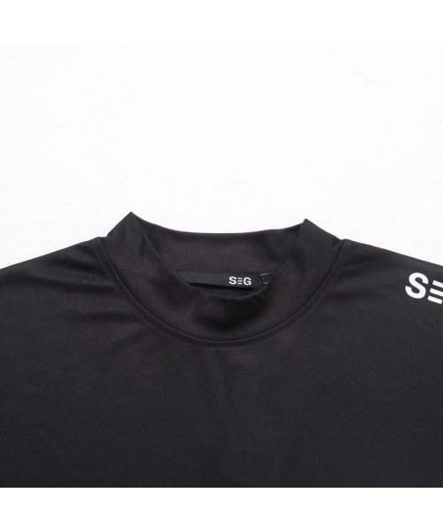 SB Select(エスビーセレクト)/SHI－JYOMAN GOLF バッグロゴモックネックロンTEE 長袖Tシャツ/img08