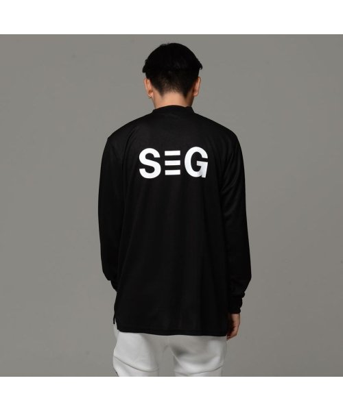 SB Select(エスビーセレクト)/SHI－JYOMAN GOLF ショルダーロゴモックネックロンTEE 長袖Tシャツ/img07