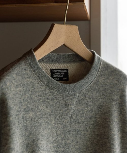 【LOOPWHEELER for LOWERCASE】別注 ツリアミウール ルーズスウェット LOOPWHEELER for LOWERCASE 別注 ツリアミウール