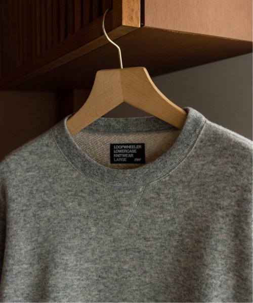 【LOOPWHEELER for LOWERCASE】別注 ツリアミウール ルーズスウェット LOOPWHEELER for LOWERCASE 別注 ツリアミウール
