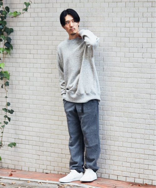 【LOOPWHEELER for LOWERCASE】別注 ツリアミウール ルーズスウェット LOOPWHEELER for LOWERCASE 別注 ツリアミウール