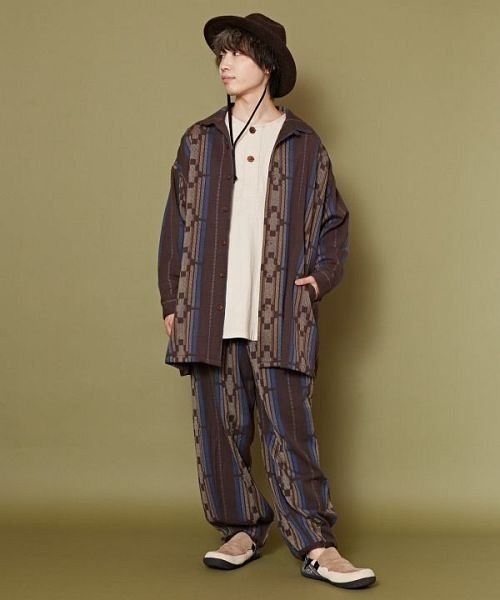 CAYHANE(チャイハネ)/【チャイハネ】ネイリーMEN'Sシャツ IMC－2308/img02