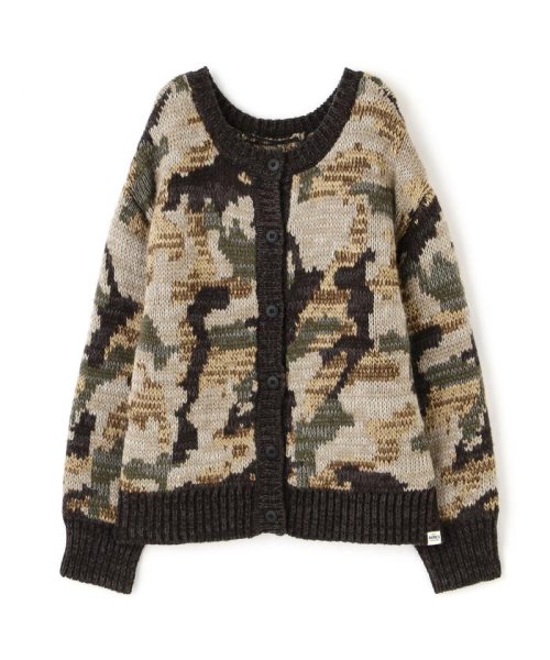 AVIREX(AVIREX)/2WAY PATTERN KNIT TOPS/ 2ウェイ パターンニットトップス/ カーディガン/img04