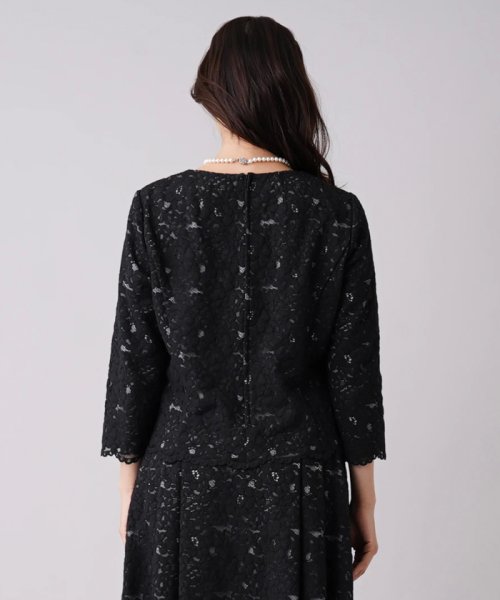 【セレモニー】レースブラウススーツ 