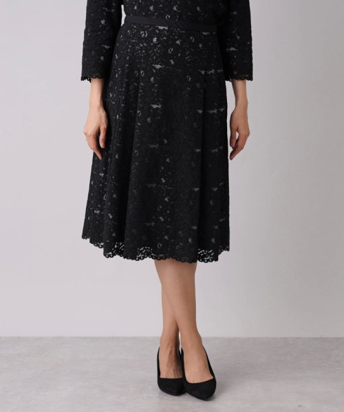 【セレモニー】レースブラウススーツ 