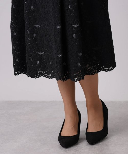 【セレモニー】レースブラウススーツ 